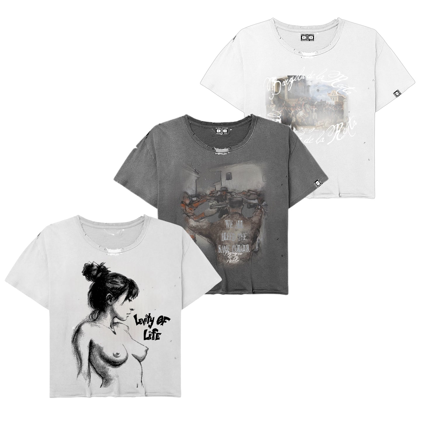 BRxLOL SS25 TEE 3 PCK