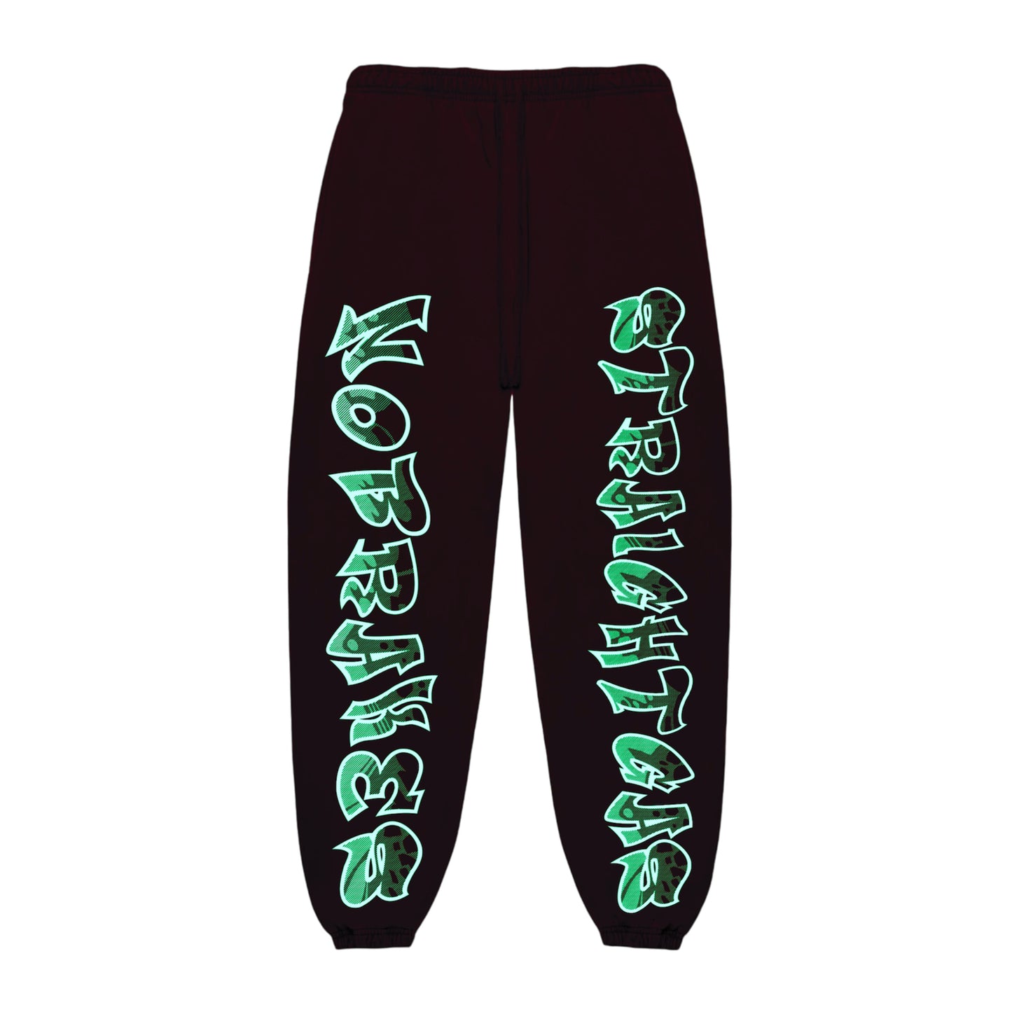 NBSG GRAFFITI GREEN JOGGERS