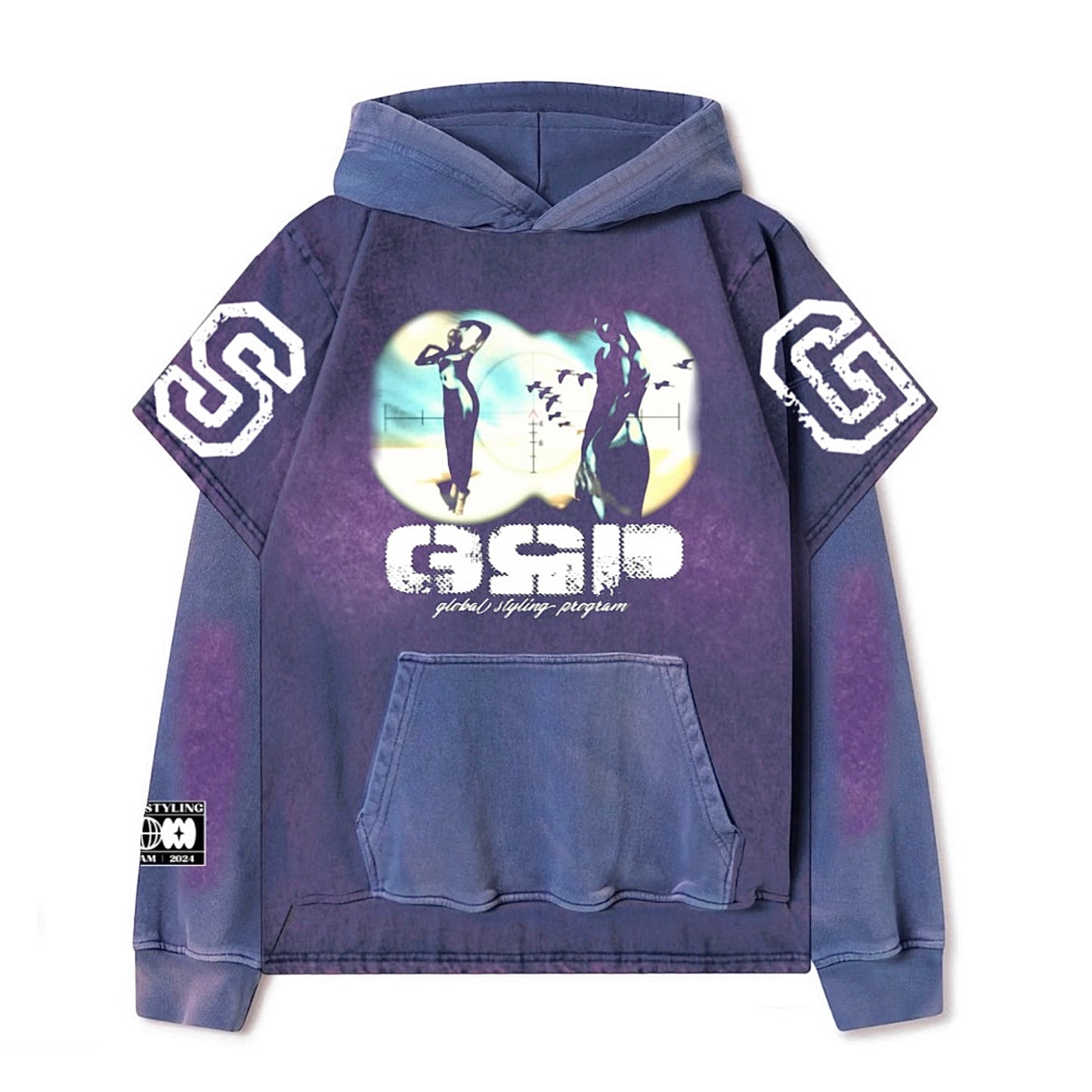 GSP BIRDS EYE DOUBLE LAYER HOODY