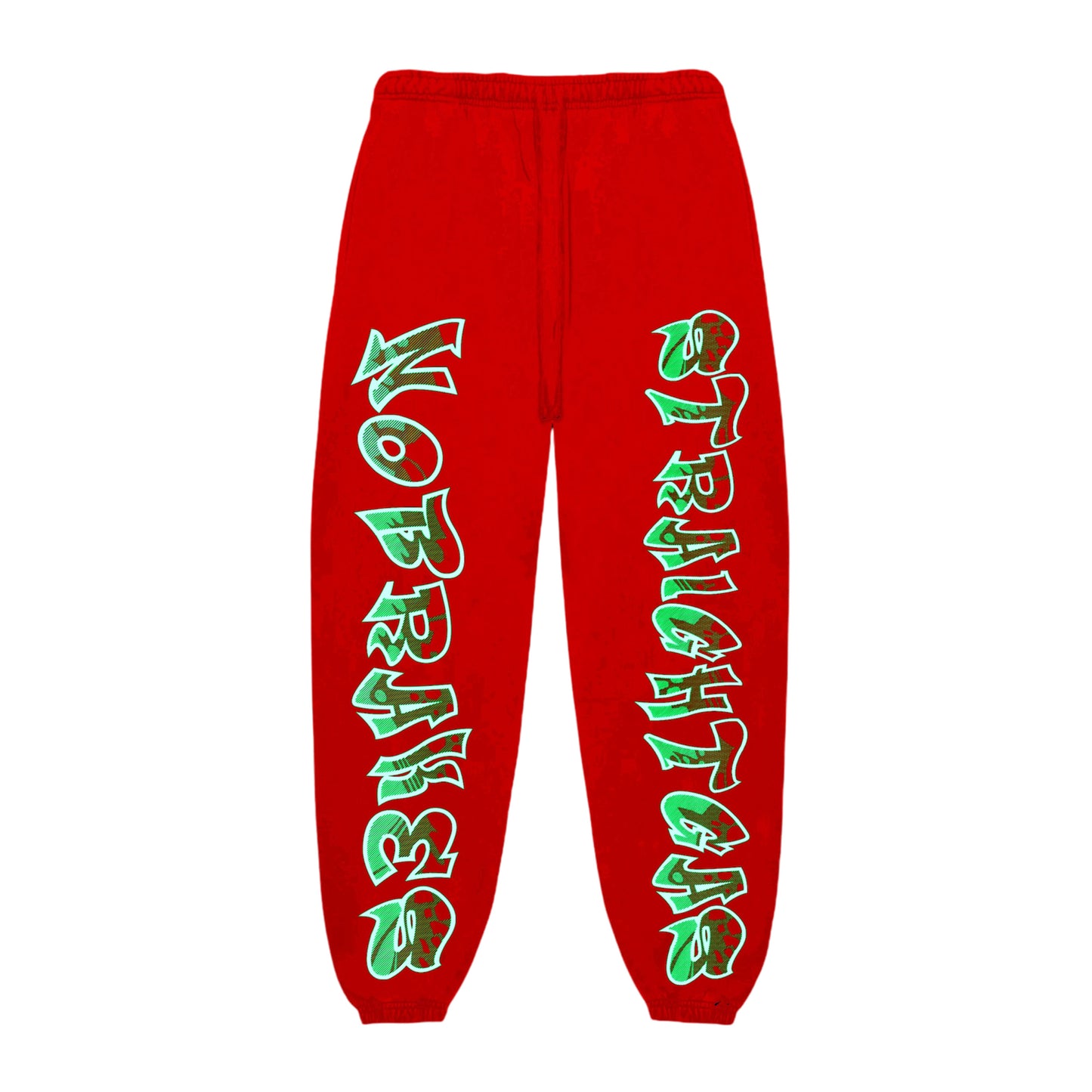 NBSG GRAFFITI GREEN JOGGERS