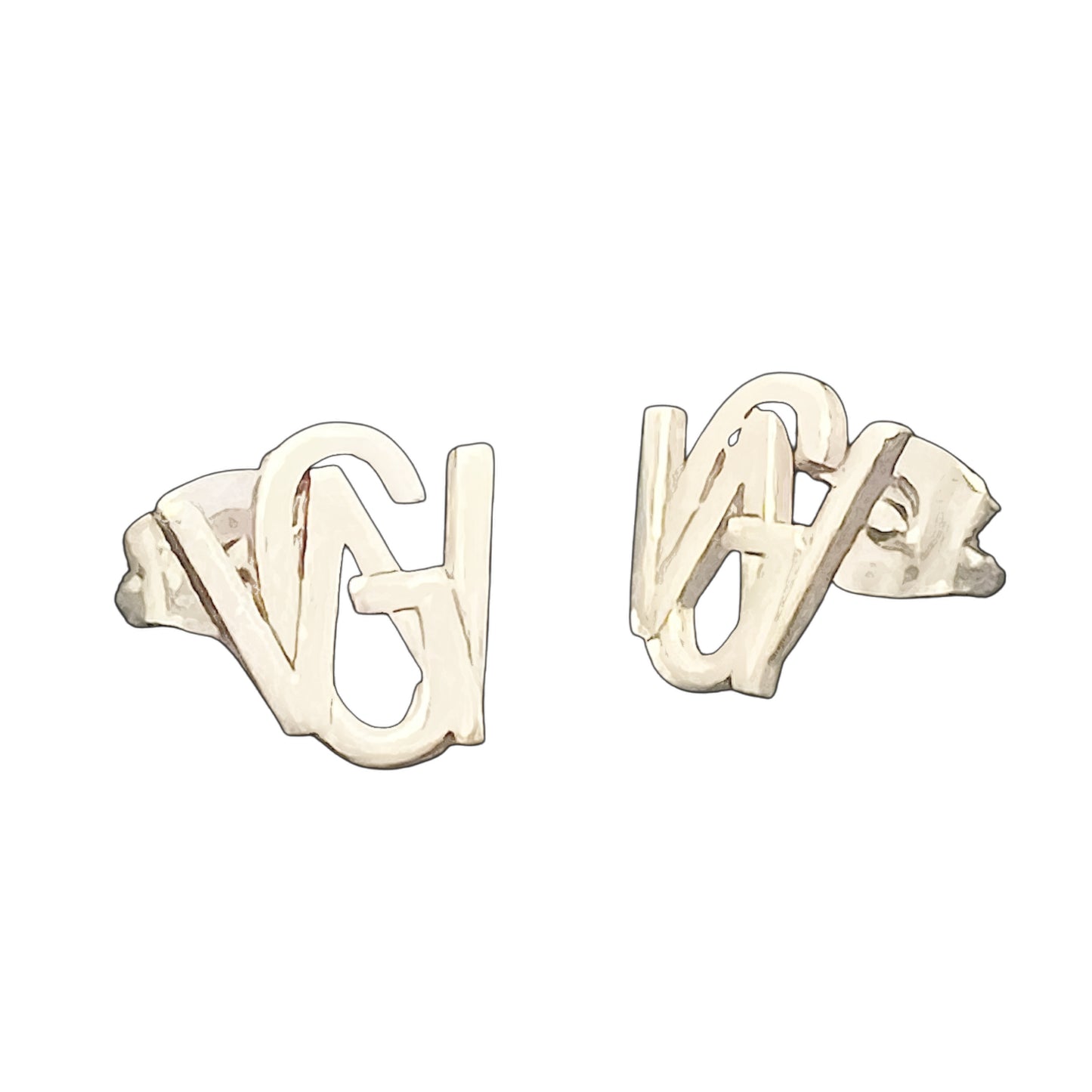 GSP GW MONOGRAM EARRINGS