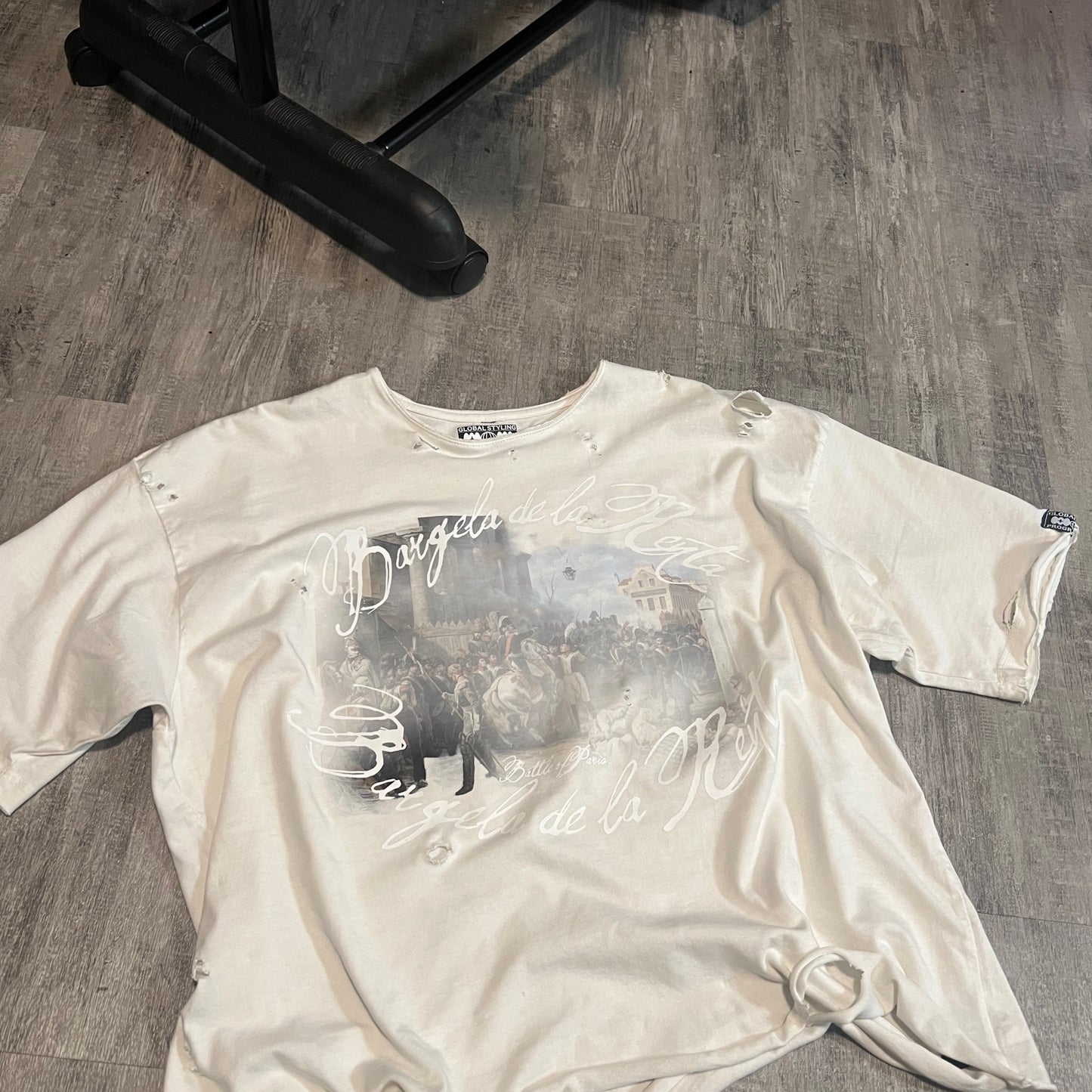 GWxBR BATTLE OF PARIS WIDE NECK TEE