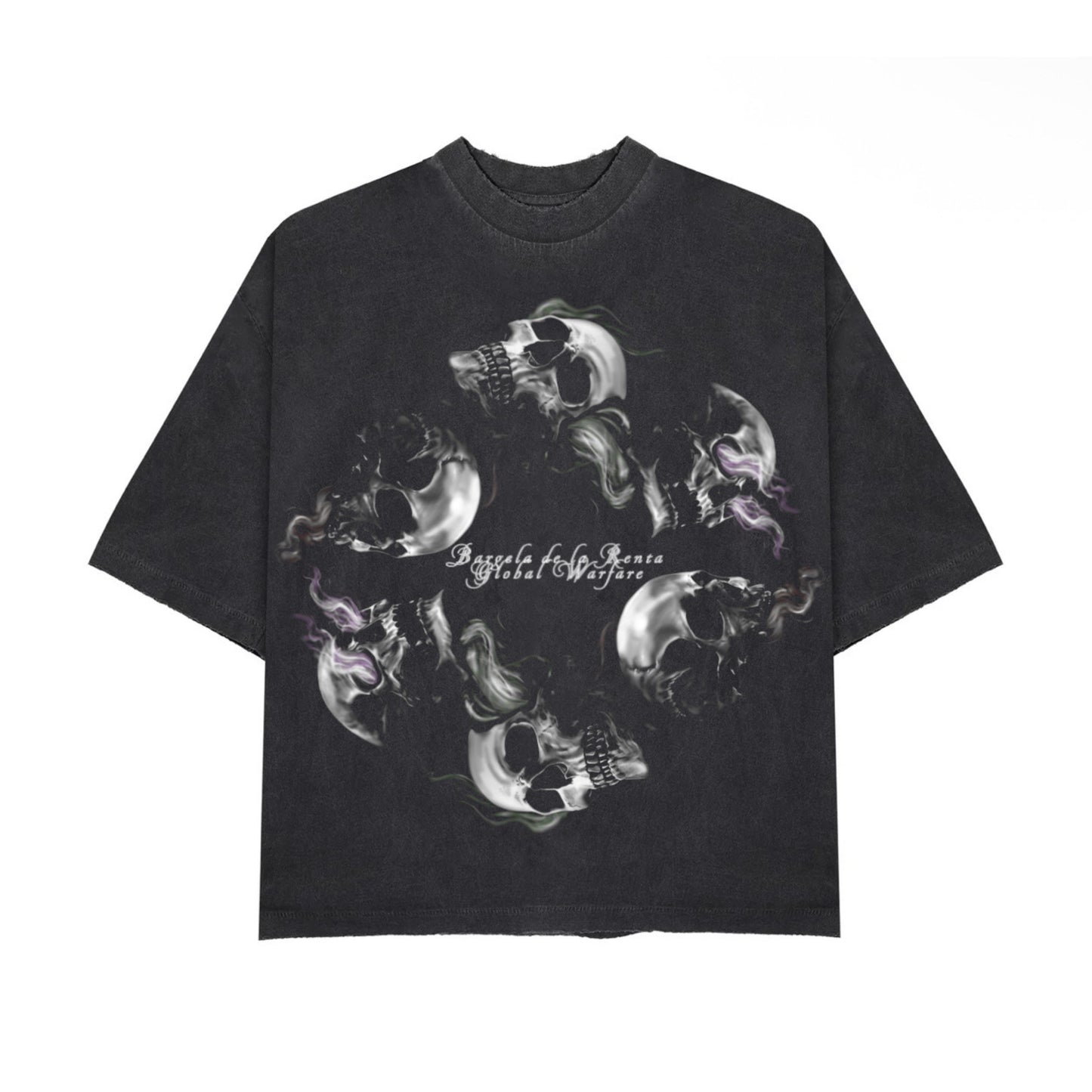 GWxBR SKULL RING TEE