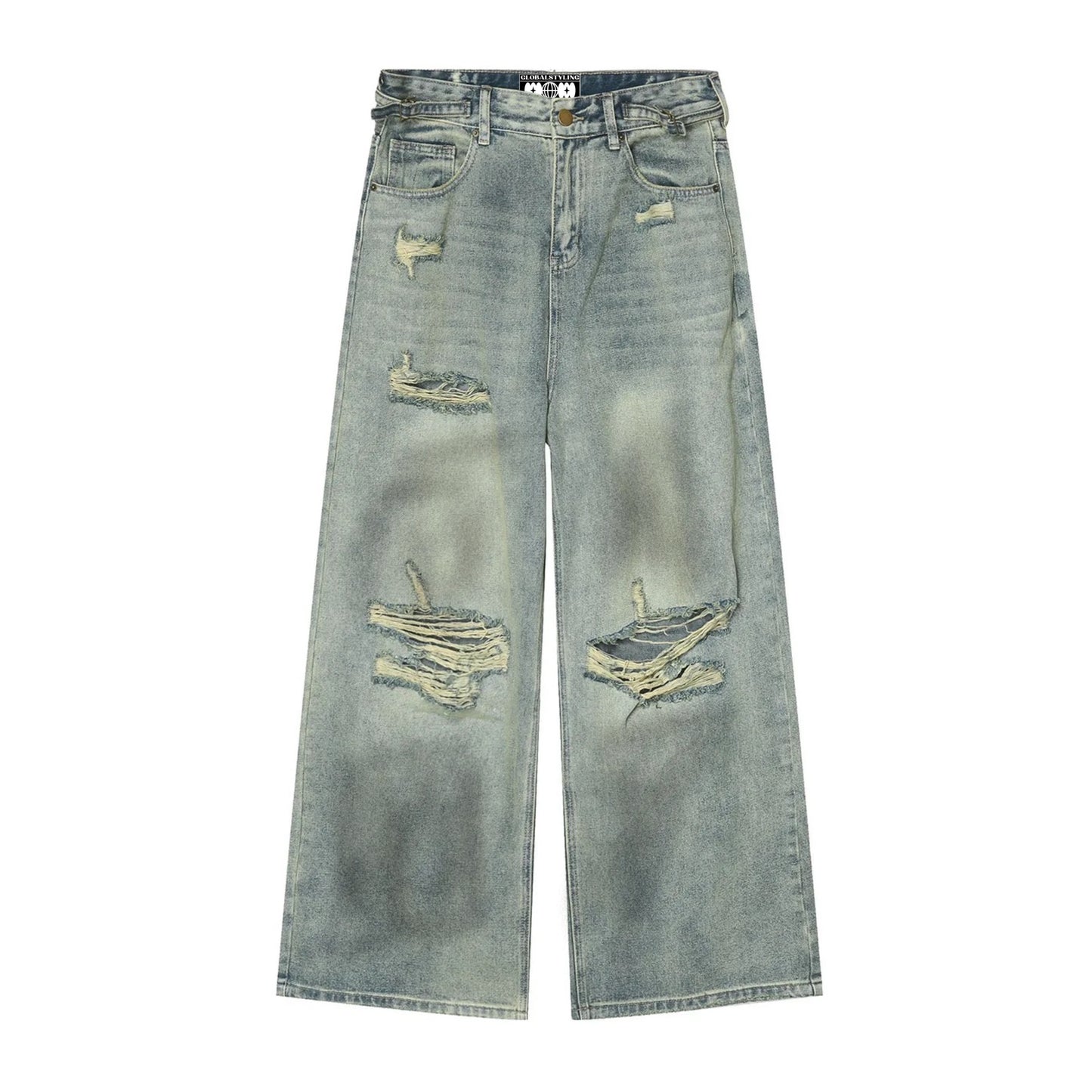 GSP x BARGELA RENTA© BAGGY CUT DENIM-UNISEX