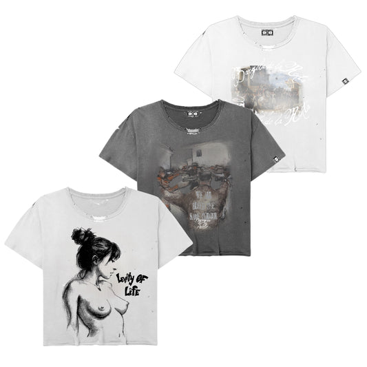 BRxLOL SS25 TEE 3 PCK