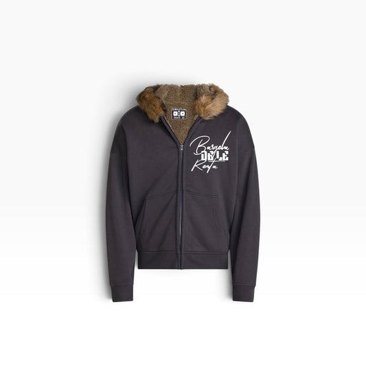 BAREGLA FUAX FUR HOODY