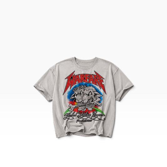GLOBAL WARFARE 2 HEAD LAMB TEE