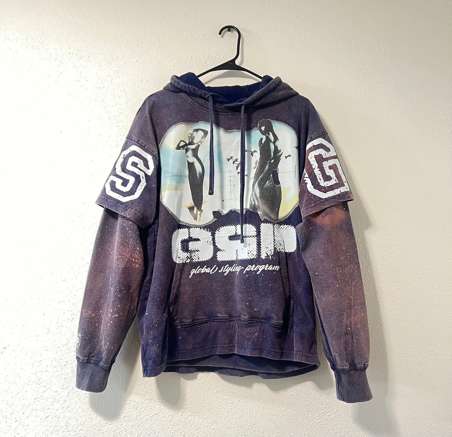 GSP BIRDS EYE DOUBLE LAYER HOODY